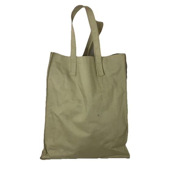 VTG 70s Tennis Racquet Balls Tote Tan Canvas Gear Bag Pickleball Retro Hipster - Picture 10 of 16